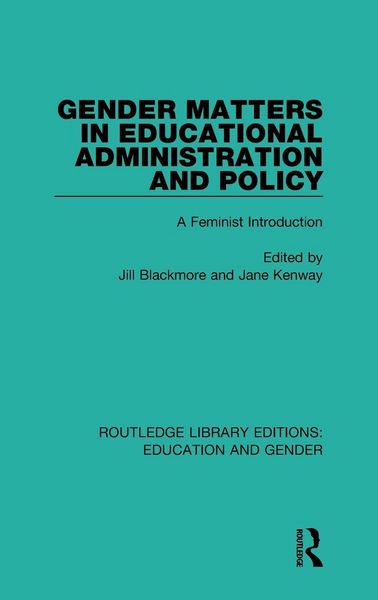 Produktbild: Gender Matters in Educational Administration and Policy