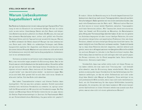 Liebeskummer bewältigen in 99 Tagen