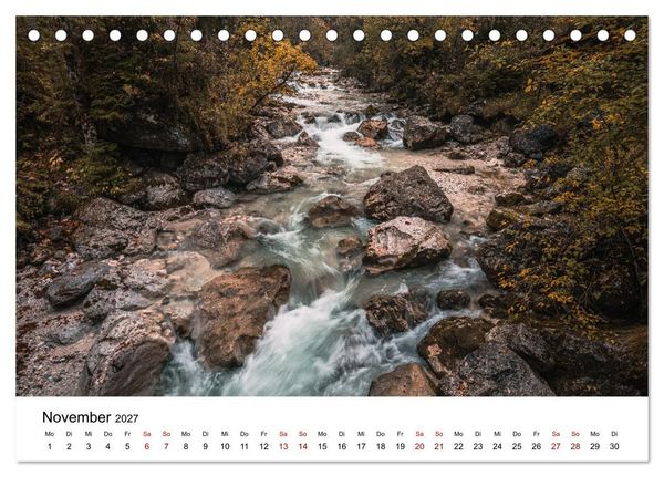 Produktbild: Berchtesgaden - Natursch&ouml;nheiten in Bayern (Tischkalender 2027 DIN A5 quer), CALVENDO Monatskalender