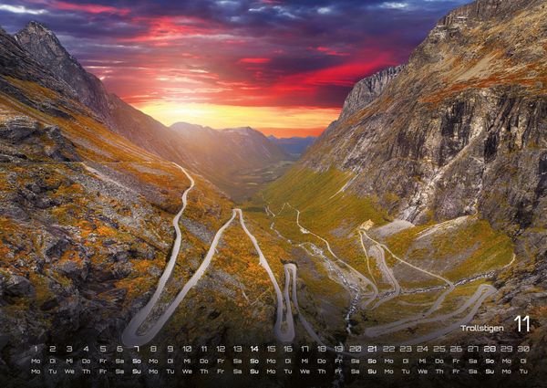 Produktbild: Norwegen &ndash; Im Land der Fjorde - 2027 - Kalender DIN A2