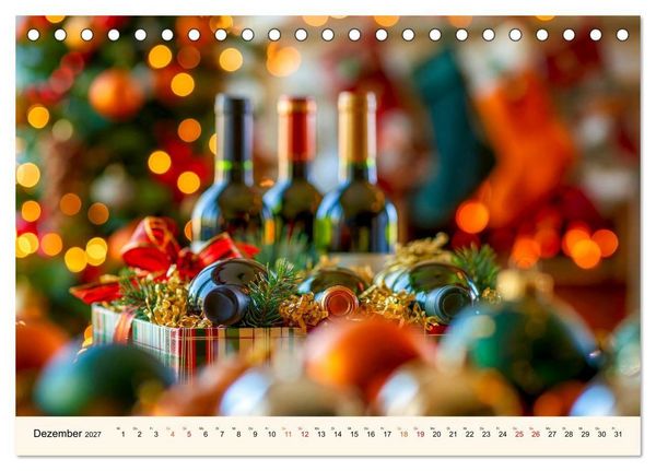 Produktbild: Wein - Tradition &middot; Kellerkunst &middot; Herkunft (Tischkalender 2027 DIN A5 quer), CALVENDO Monatskalender