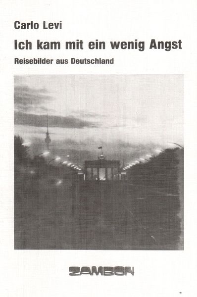 Zambon Ich kam mit ein wenig Angst