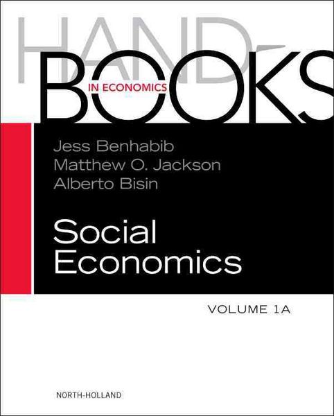 Produktbild: Handbook of Social Economics