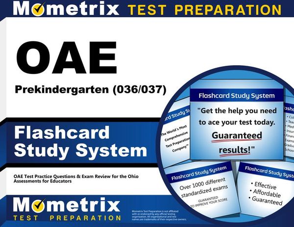 Produktbild: Oae Prekindergarten (036/037) Flashcard Study System