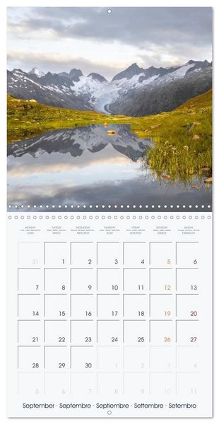 Produktbild: The Alps - A Year in the Mountains (Wall Calendar 2026 12 &times; 12 Inch) CALVENDO 12 Month Wall Calendar