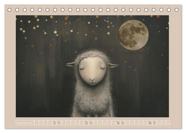 Produktbild: Sch&auml;fchenparade (Tischkalender 2026 DIN A5 quer), CALVENDO Monatskalender