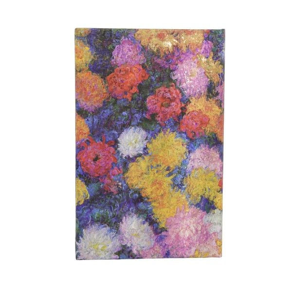 Produktbild: 12-Monatskalender 2027 Monets Chrysanthemen Mini Verso
