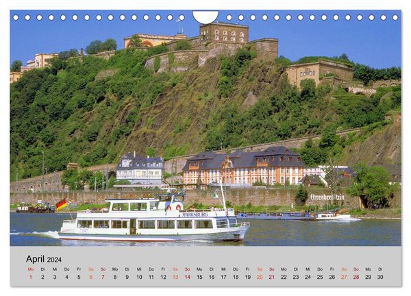 'UNESCO Welterbestätten In Deutschland (Wandkalender 2024 DIN A4 Quer ...