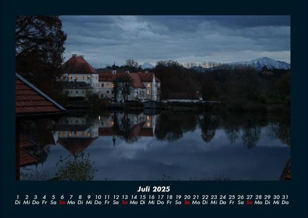 Produktbild: Tag am See 2025 Fotokalender DIN A4