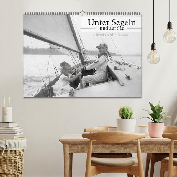 Produktbild: Unter Segeln und auf See (Wandkalender 2026 DIN A2 quer), CALVENDO Monatskalender