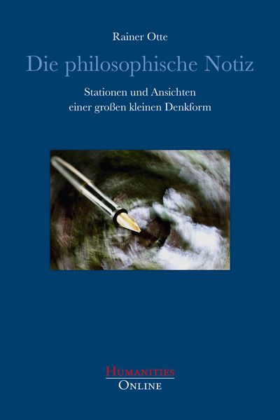 Produktbild: Die philosophische Notiz