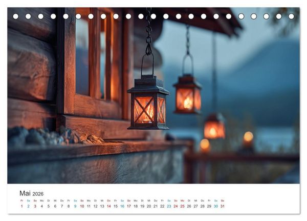 Produktbild: Balance des Lebens (Tischkalender 2026 DIN A5 quer), CALVENDO Monatskalender