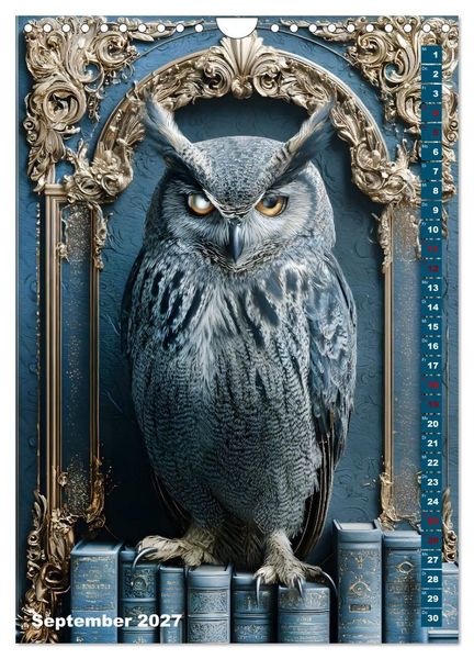 Produktbild: Umbrae Libri (Wandkalender 2027 DIN A4 hoch), CALVENDO Monatskalender