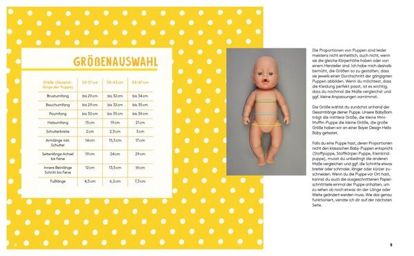 Produktbild: Hej. Minimode &ndash; S&uuml;&szlig;e Puppenkleidung n&auml;hen