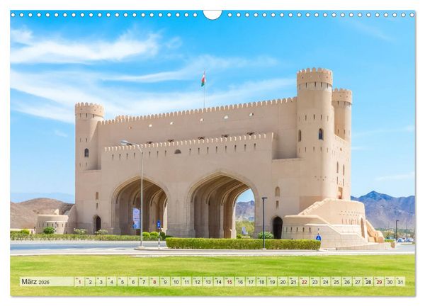 Produktbild: Oman - Historische Perle des Orients (Wandkalender 2026 DIN A3 quer), CALVENDO Monatskalender