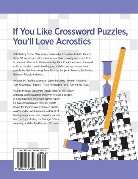Produktbild: Quote Acrostic Favorites