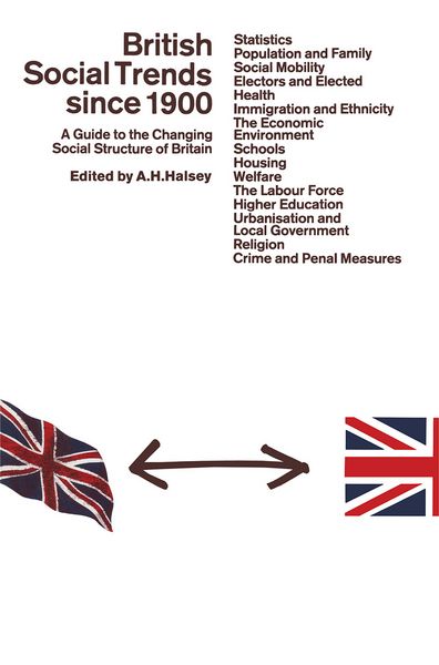 Produktbild: British Social Trends since 1900