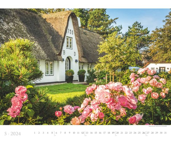 'Sylt 2024 - Bildkalender XXL 60x50 cm - hochwertiger Wandkalender im ...