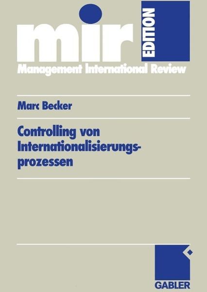 Produktbild: Controlling von Internationalisierungs-prozessen