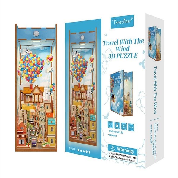 Book Nook DIY Bücherecke Travel with the Wind