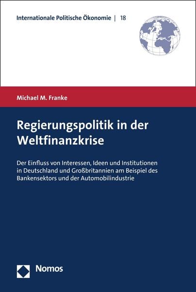 Produktbild: Regierungspolitik in der Weltfinanzkrise