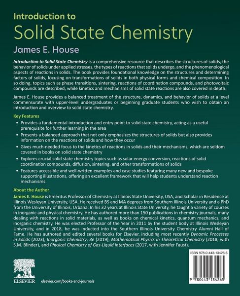 Produktbild: Introduction to Solid State Chemistry