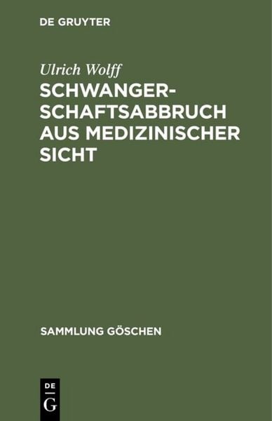 Produktbild: Schwangerschaftsabbruch aus medizinischer Sicht