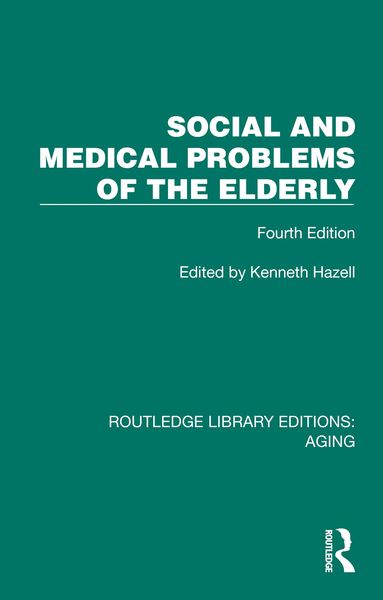 Produktbild: Social and Medical Problems of the Elderly