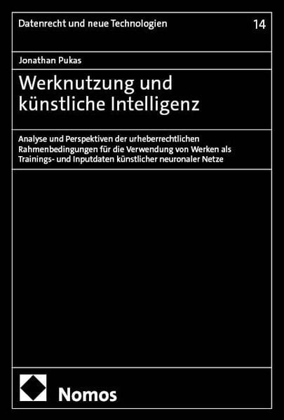 Produktbild: Werknutzung und k&uuml;nstliche Intelligenz