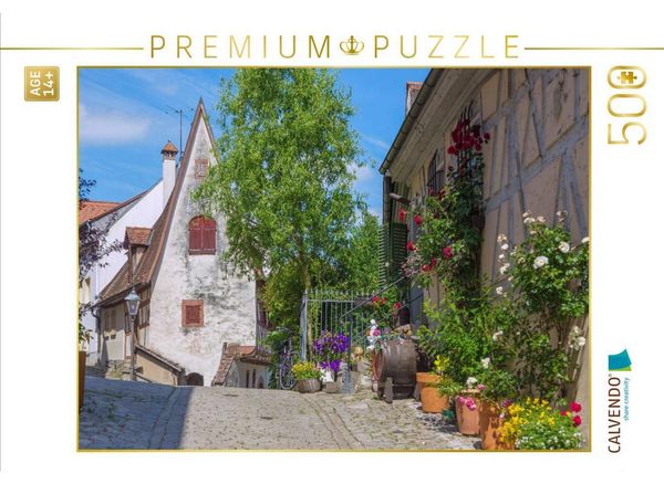 CALVENDO Puzzle Romantisches Sulzfeld | 500 Teile Lege-Größe 48 × 36 cm Foto-Puzzle für Erwachsene