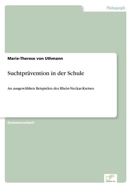 Produktbild: Suchtpr&auml;vention in der Schule