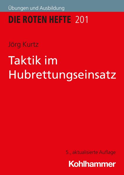Produktbild: Taktik im Hubrettungseinsatz