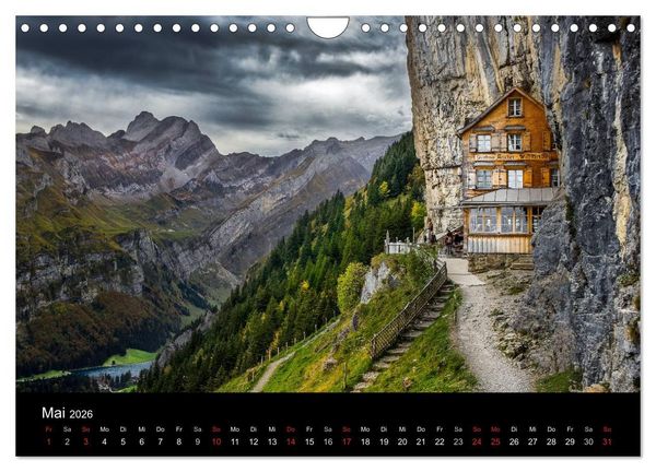 Produktbild: Lichtblicke aus Europa (Wandkalender 2026 DIN A4 quer), CALVENDO Monatskalender
