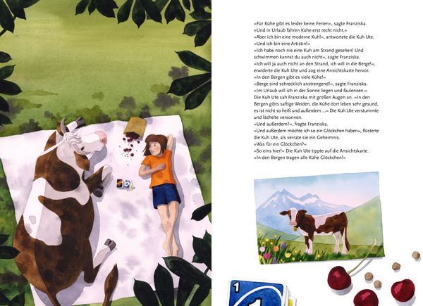 Produktbild: Die Kuh Ute in den Bergen