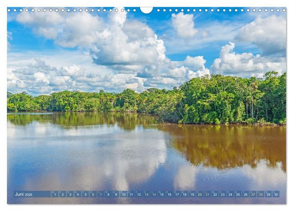 Produktbild: Der Amazonas: von den Anden zum Atlantik (Wandkalender 2026 DIN A3 quer), CALVENDO Monatskalender