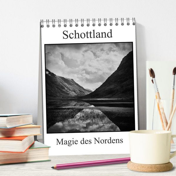 Produktbild: Schottland Magie des Nordens (Tischkalender 2026 DIN A5 hoch), CALVENDO Monatskalender