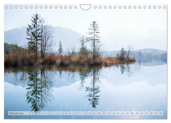 Produktbild: Magie gespiegelter Welten (Wandkalender 2026 DIN A4 quer), CALVENDO Monatskalender