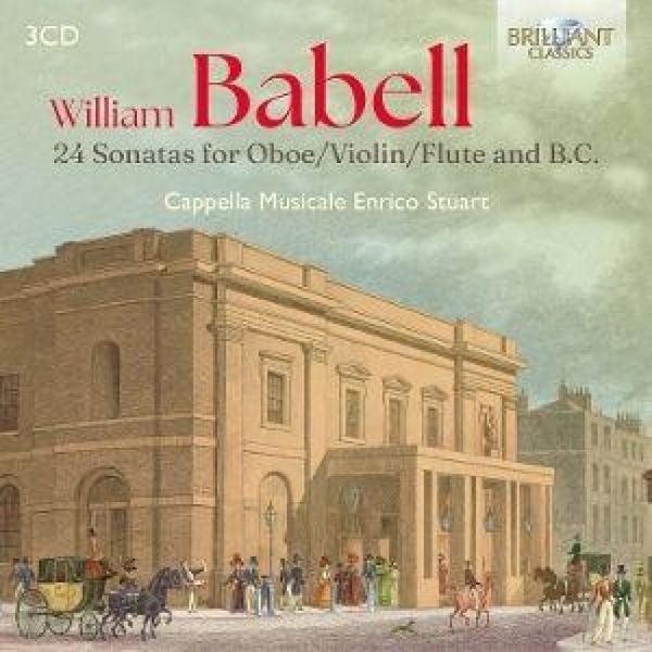Produktbild: Babell:24 Sonatas for Oboe/Violin/Flute and B.C.
