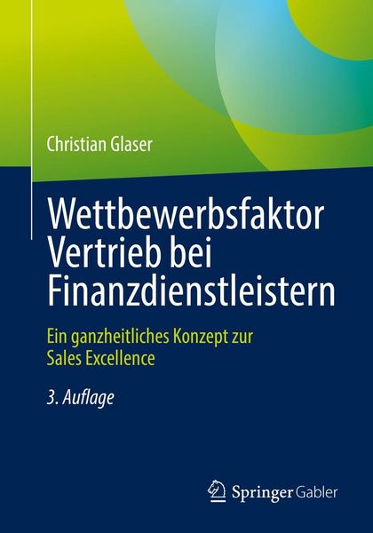 Produktbild: Wettbewerbsfaktor Vertrieb bei Finanzdienstleistern