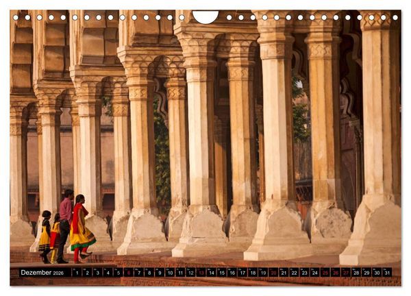 Produktbild: Indien - das goldene Dreieck, Delhi-Agra-Jaipur (Wandkalender 2026 DIN A4 quer), CALVENDO Monatskalender