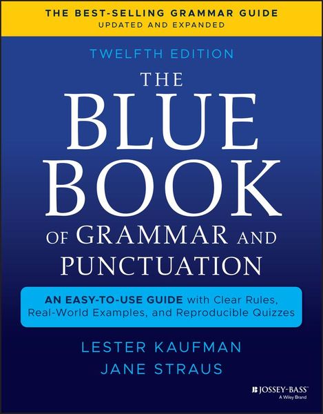 Produktbild: The Blue Book of Grammar and Punctuation