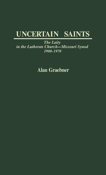 Produktbild: Uncertain Saints