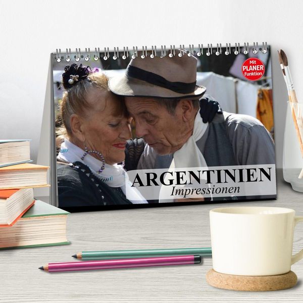 Produktbild: Argentinien - Impressionen (Tischkalender 2026 DIN A5 quer), CALVENDO Monatskalender