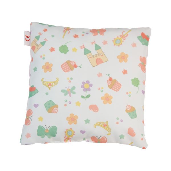 Produktbild: Puppenbettdecke (44 x 34 cm) mit Kissen (16 x 16 cm) ''Prinzessin Emily''