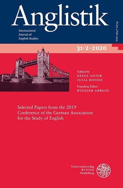 Anglistik. International Journal of English Studies. Volume 31:2 (2020), Taschenbuch von , Universitätsverlag Winter, 9783825393229