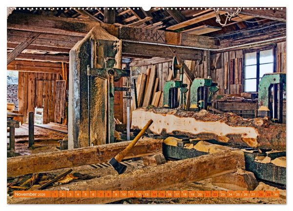 Produktbild: Ultental Wundersch&ouml;ne alte Bauernh&auml;user (hochwertiger Premium Wandkalender 2026 DIN A2 quer), Kunstdruck in Hochglanz