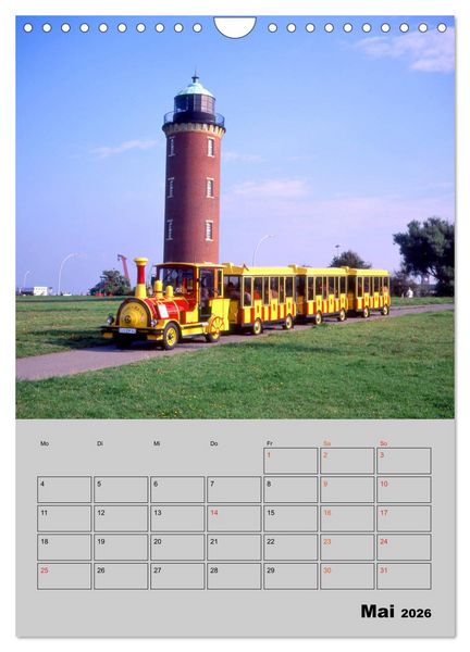 Produktbild: Attraktive Leuchtt&uuml;rme (Wandkalender 2026 DIN A4 hoch), CALVENDO Monatskalender