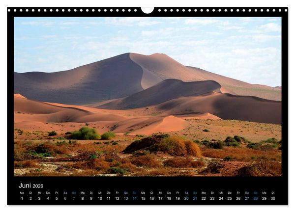 Produktbild: Namibia 2026 Farben der W&uuml;ste (Wandkalender 2026 DIN A3 quer), CALVENDO Monatskalender