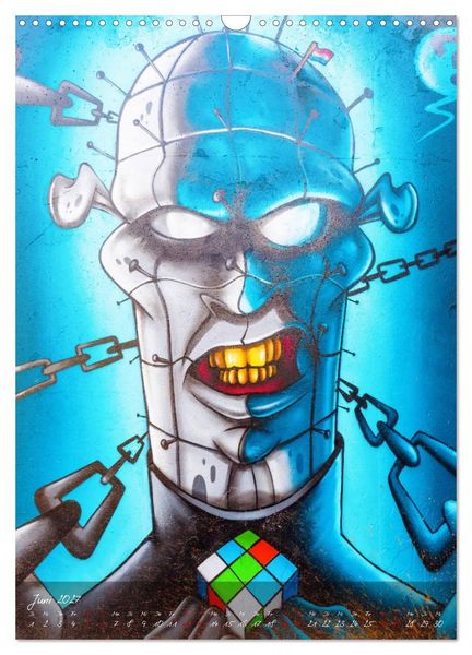Produktbild: Faszinierende Streetart an Mauern und Hausw&auml;nden (Wandkalender 2027 DIN A3 hoch), CALVENDO Monatskalender