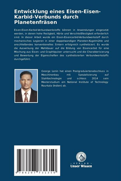 Produktbild: Entwicklung eines Eisen-Eisen-Karbid-Verbunds durch Planetenfr&auml;sen